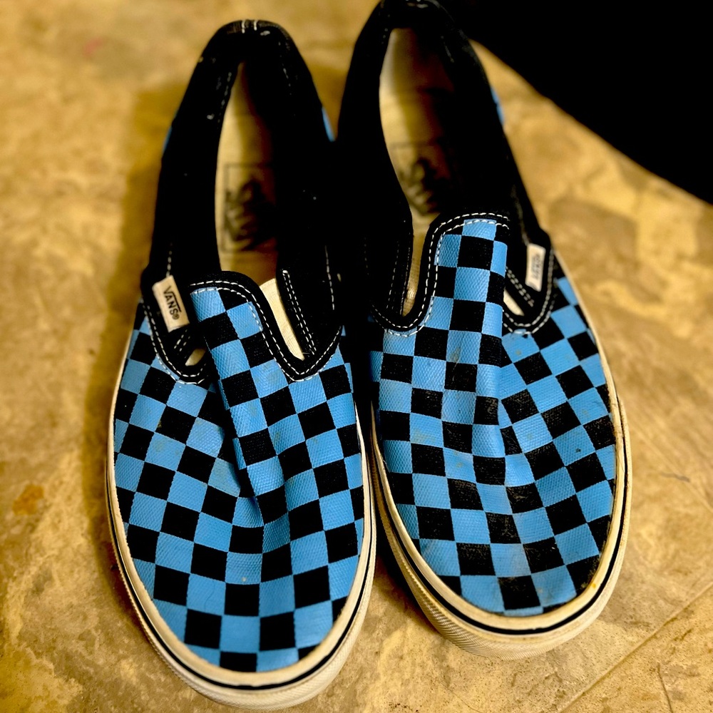 Size 8.5 #vans #checkerboard